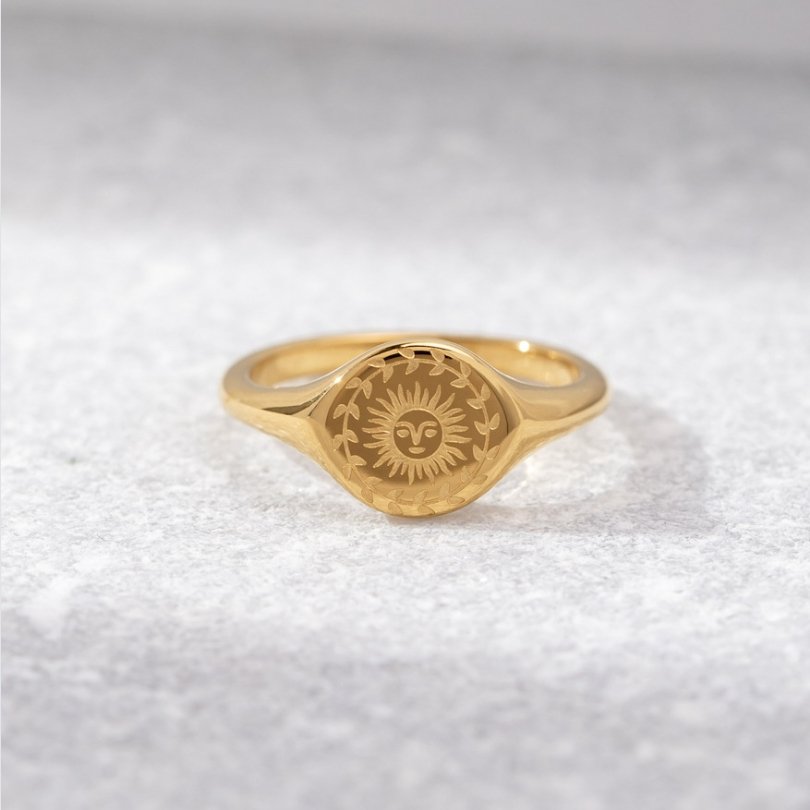 Selestia Sun Gold Ring
