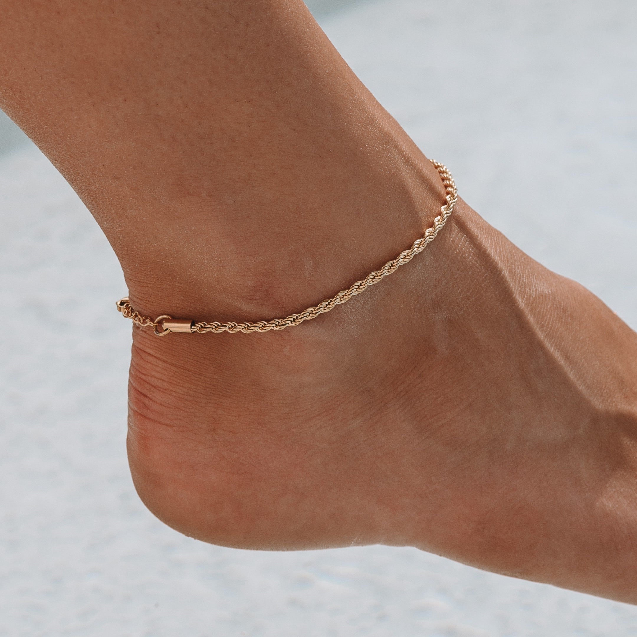 Calla Rope Anklet