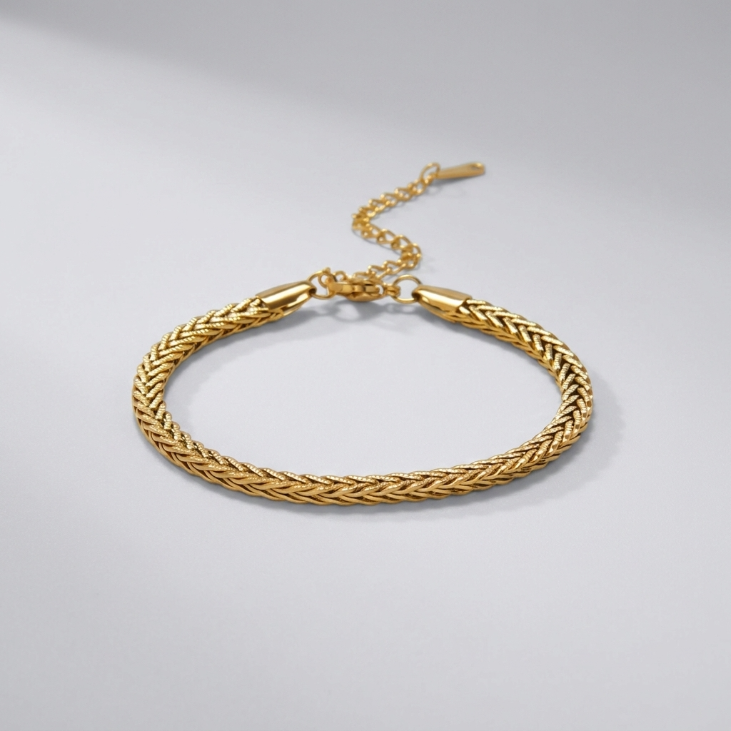 Chloe Vintage Snake Bracelet with sleek snake chain design