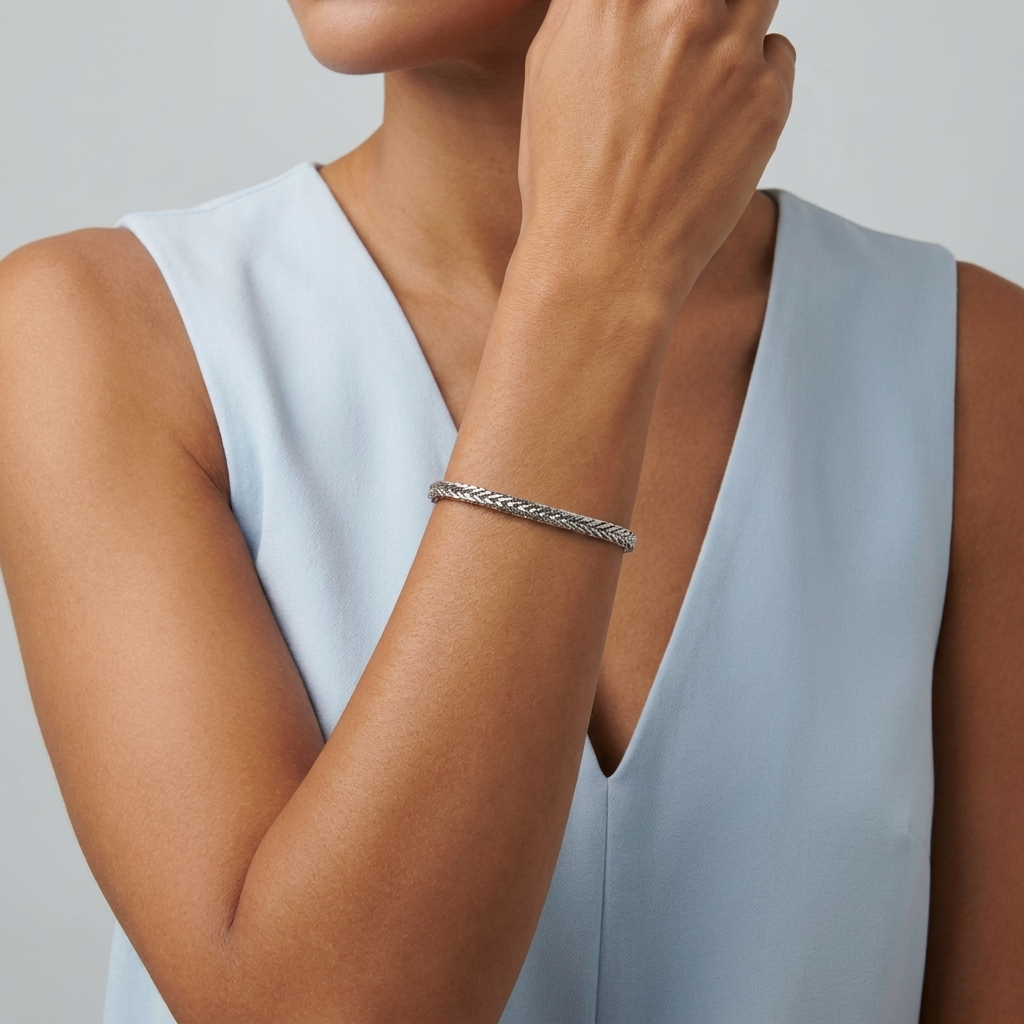 Chloe Vintage Snake Bracelet with sleek snake chain design