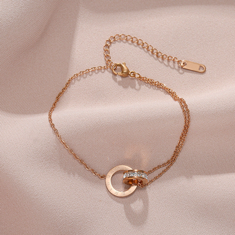 Ramona Crystal Anklet