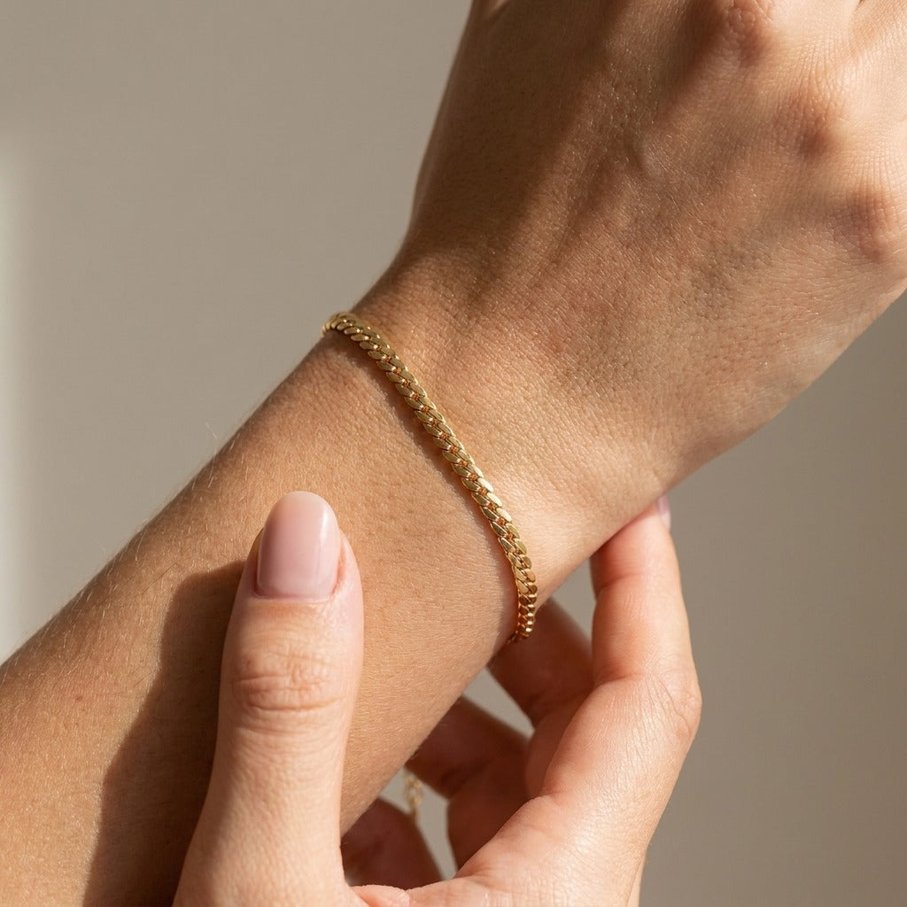 Hanna Classic Bracelet in 18K Gold PVD Finish