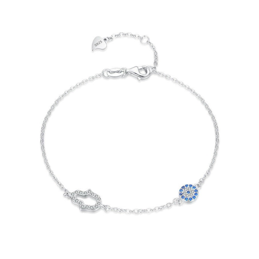 Chloé Hamsa & Evil Eye Bracelet