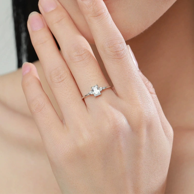 Sophie Radiant Silver Ring