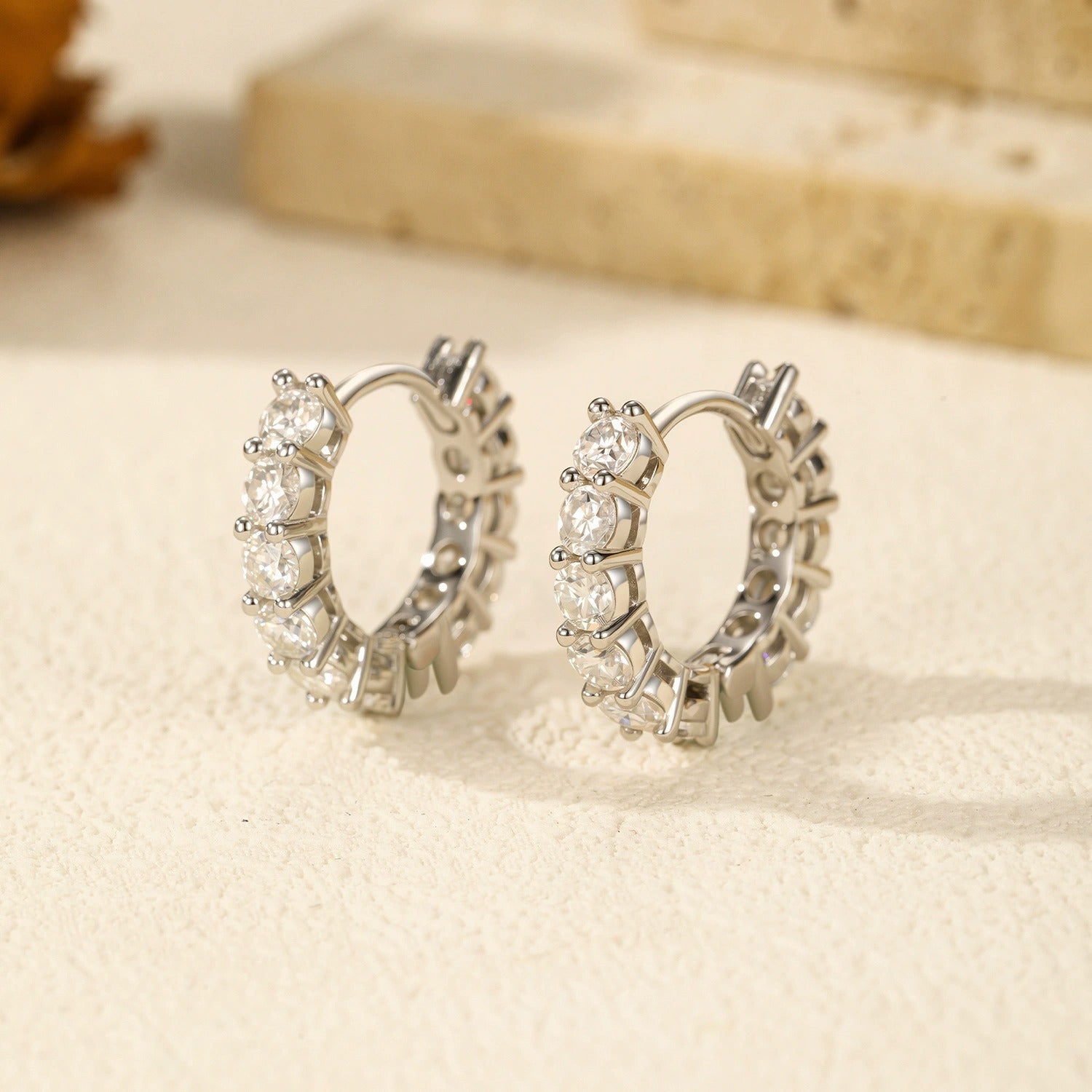 Sophie Full Sparkle Hoops