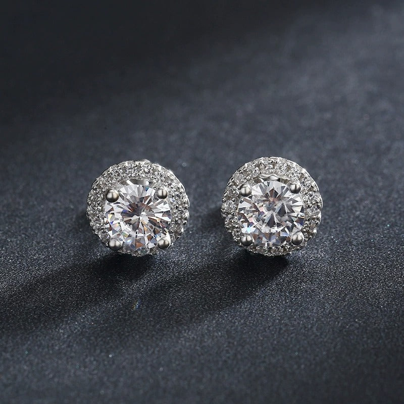 Olivia Cercle Halo Earrings