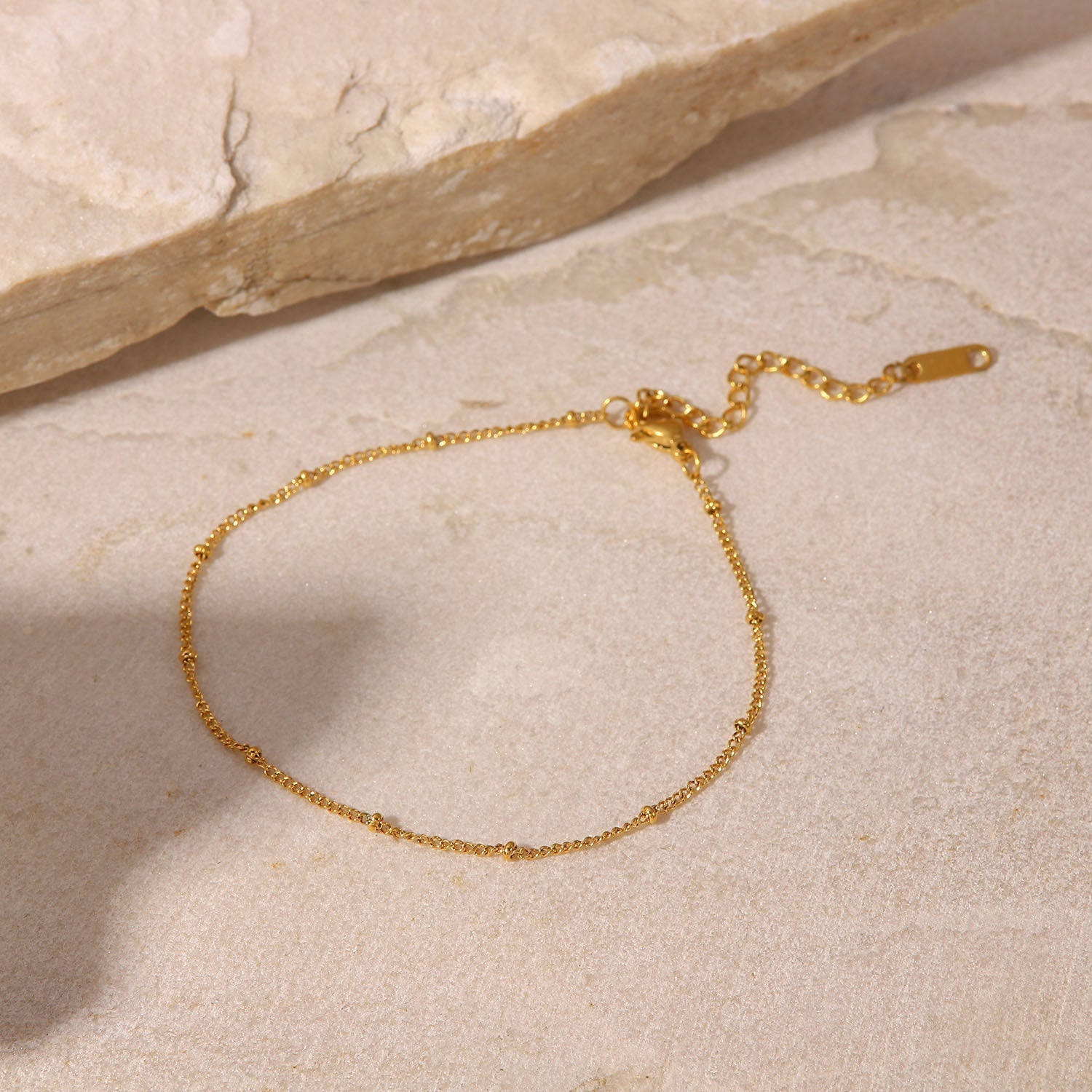 Tina Gold Anklet