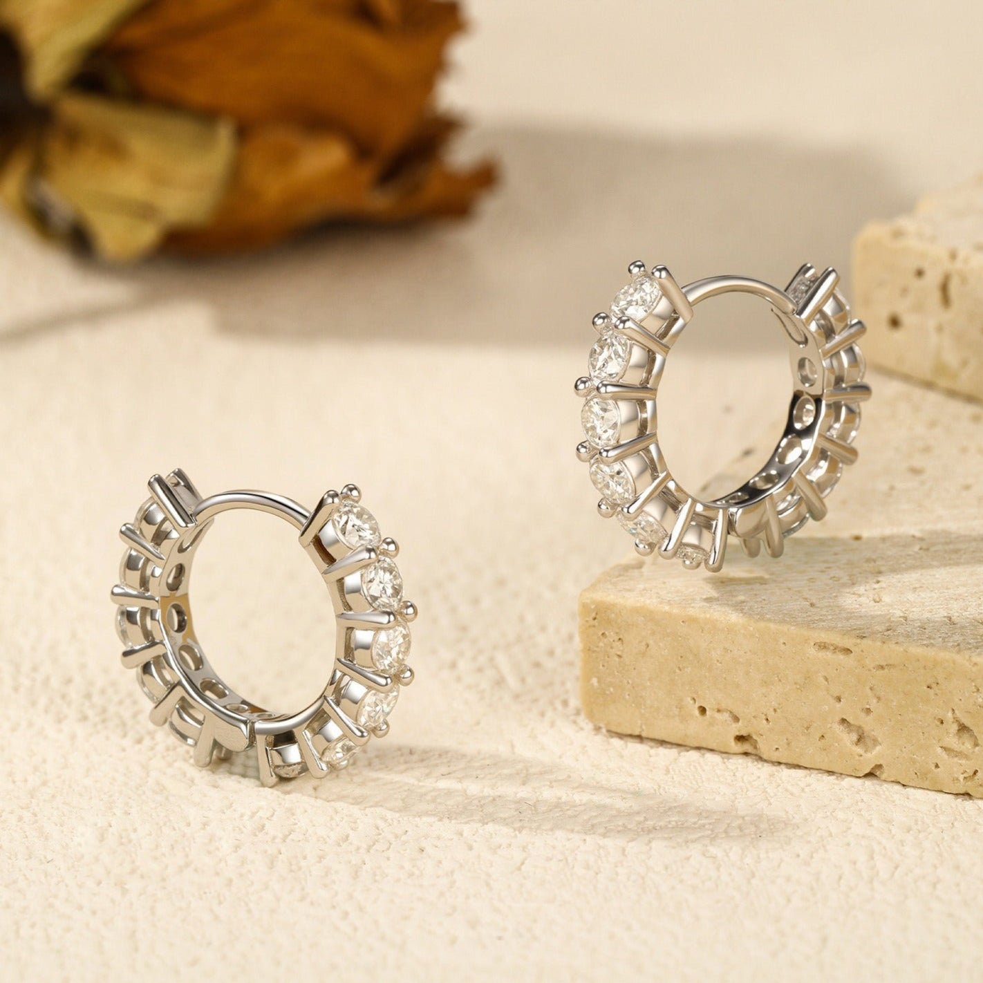 Sophie Full Sparkle Hoops