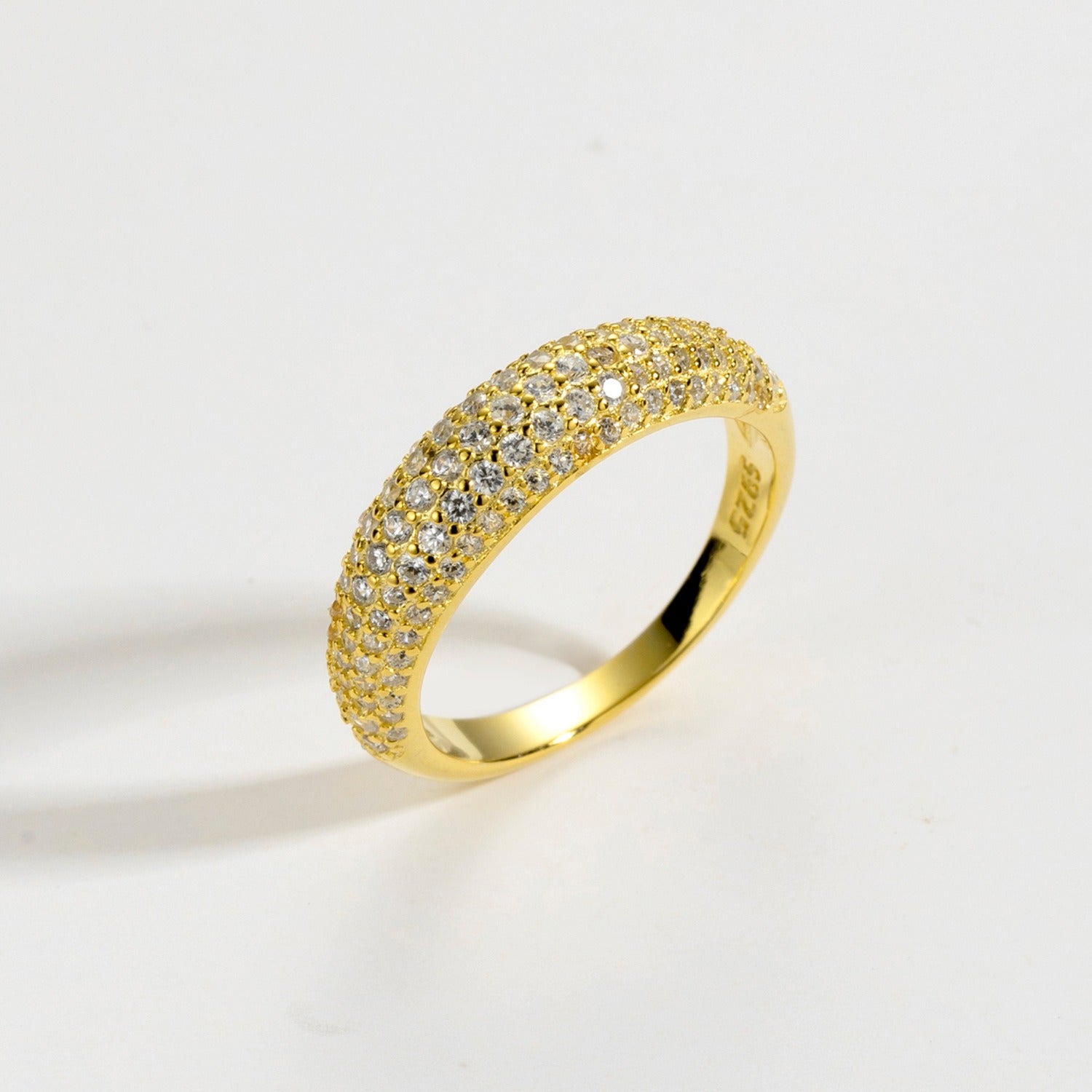Emilie Luxe Pavé Ring