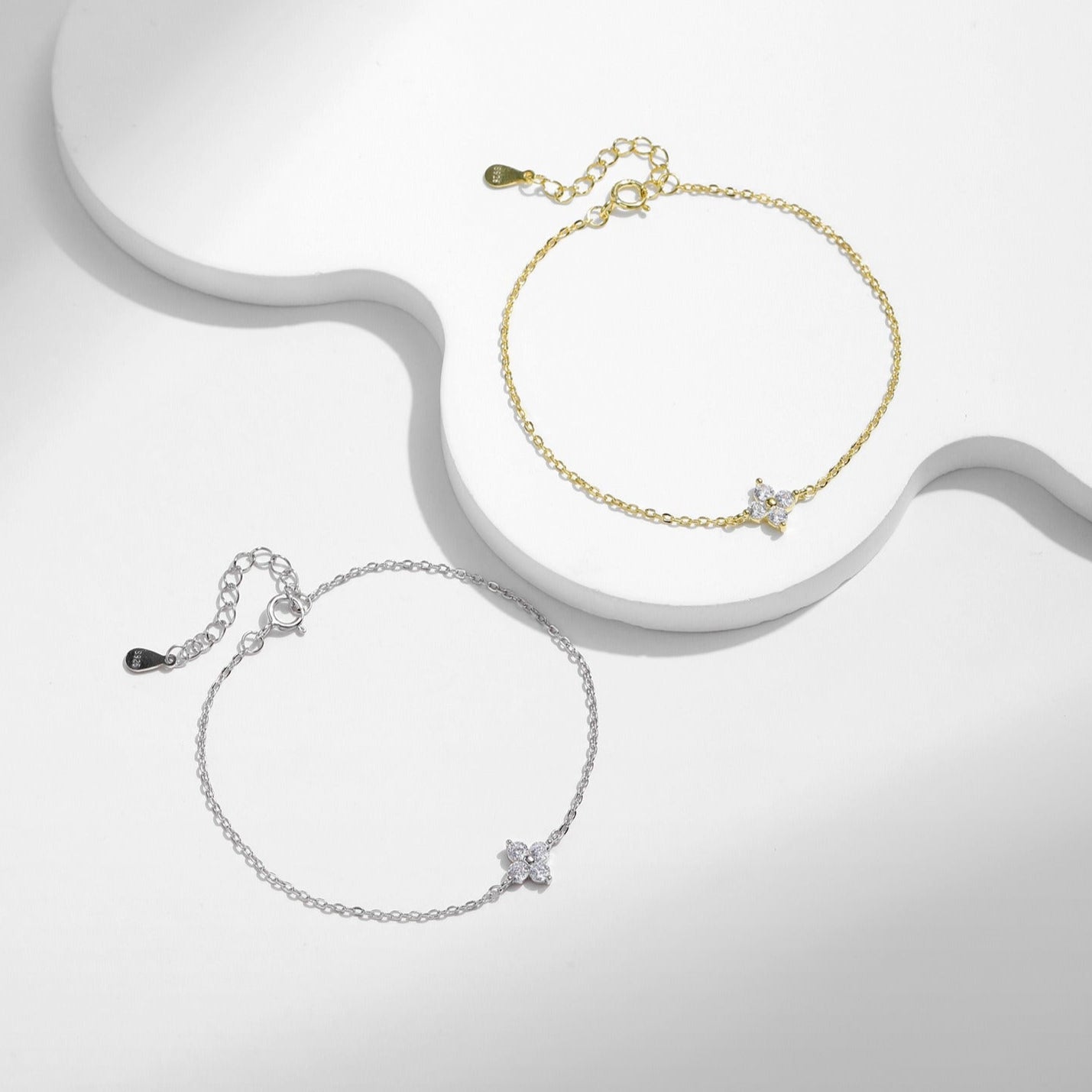 Camille Sparkle Chain Bracelet