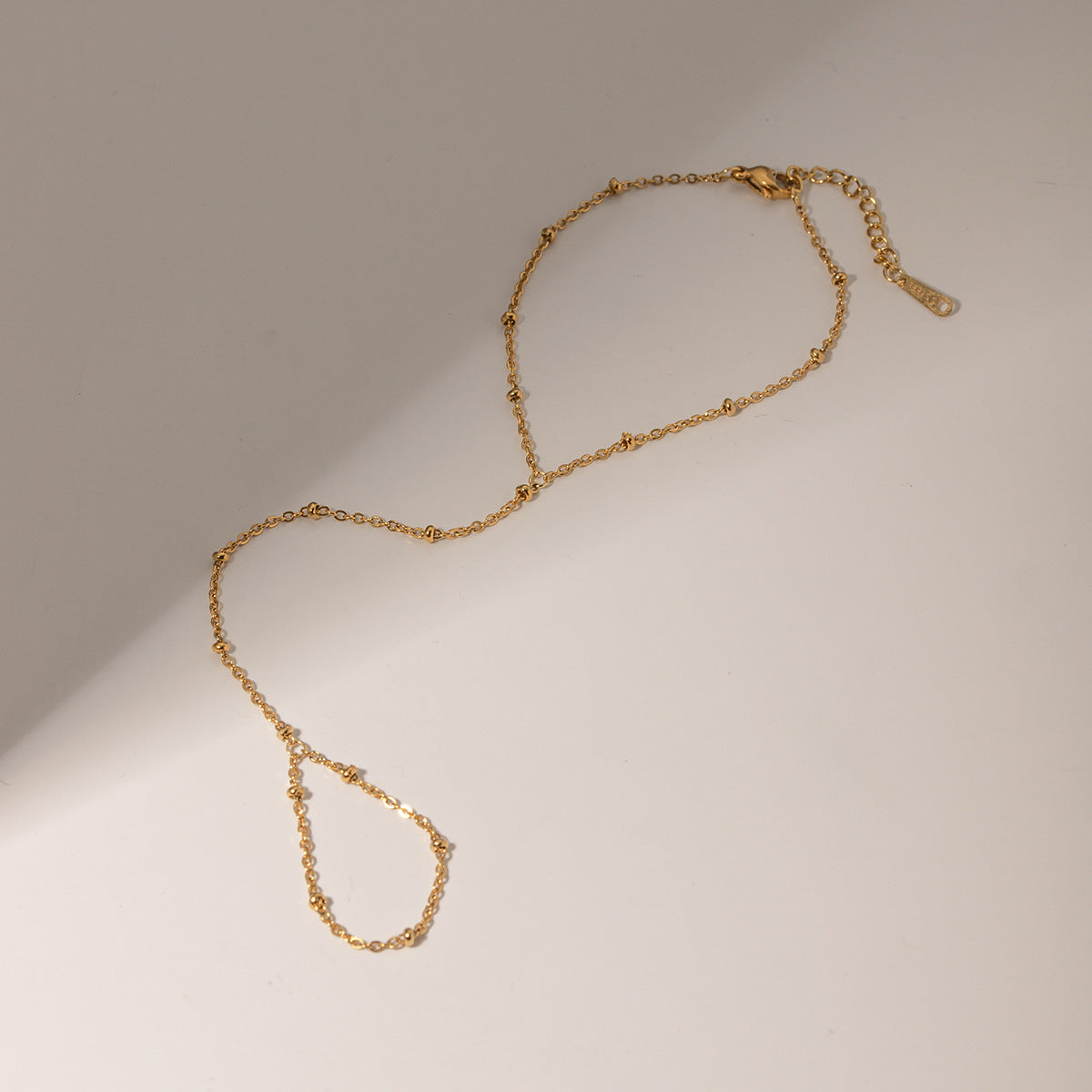 Louis Gold Hand Chain Bracelet