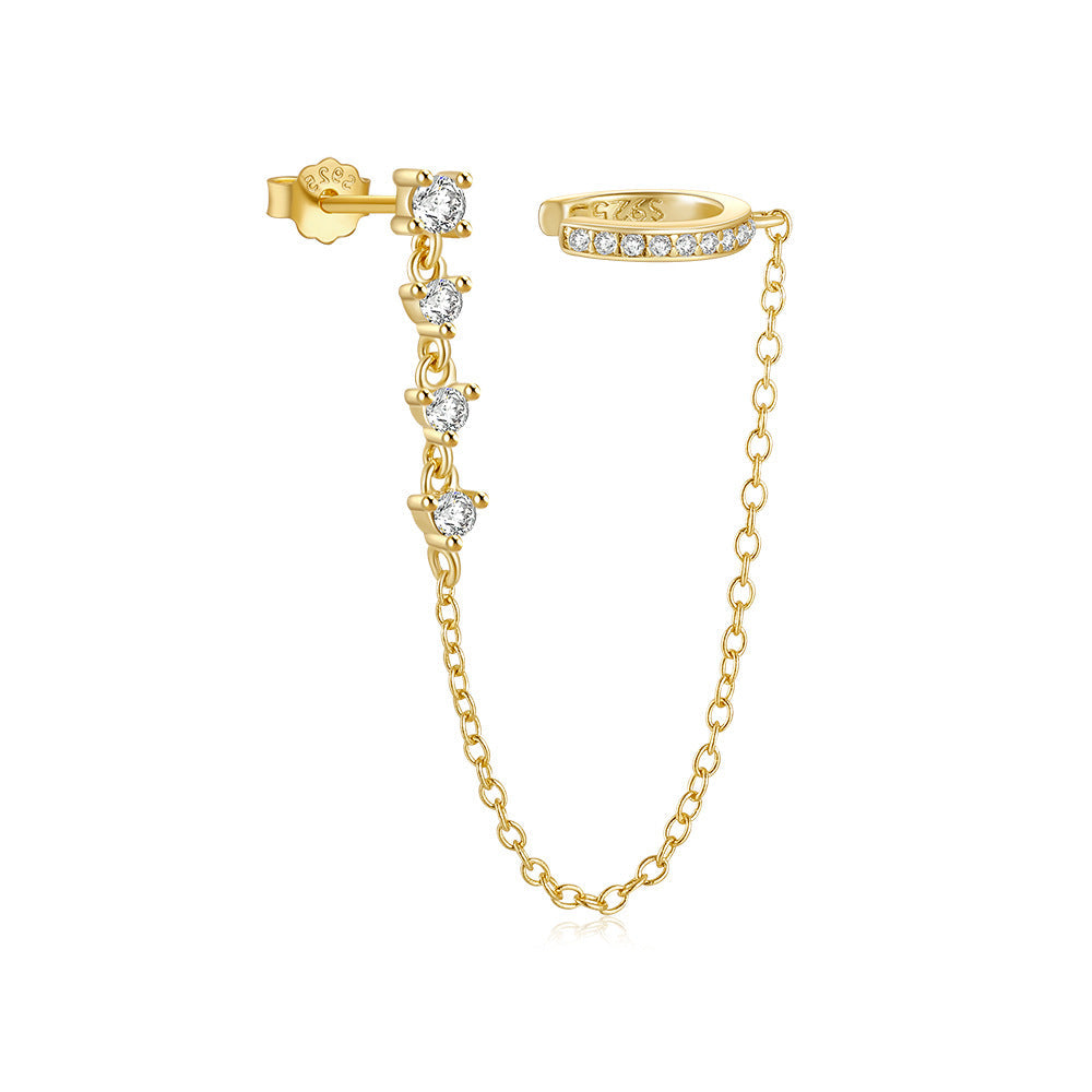Andra Chain Cuff Earrings