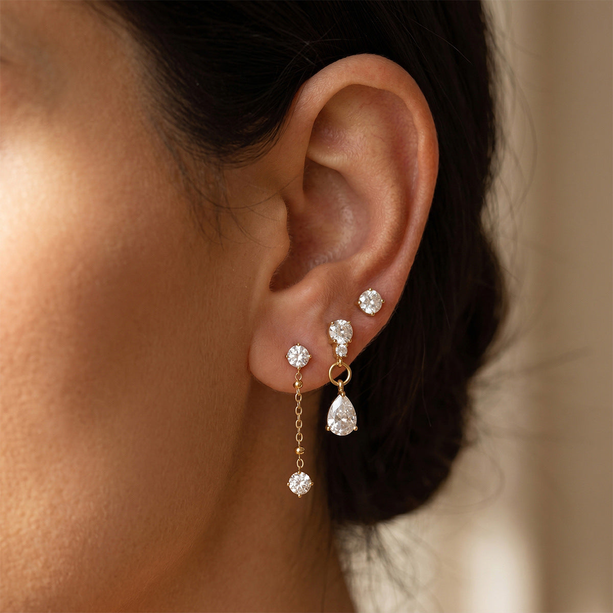 Crystal Ear Set