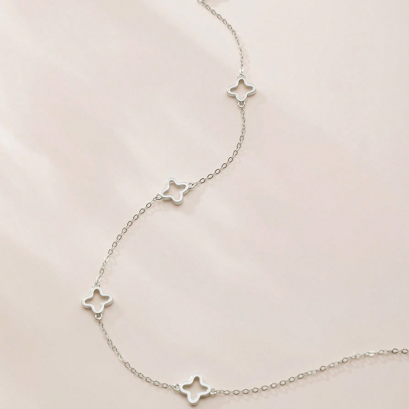 Inna Gold Clovers Necklace