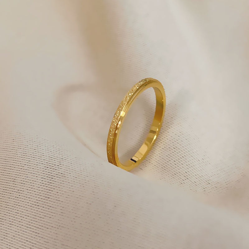 Soline Slim Gold Ring