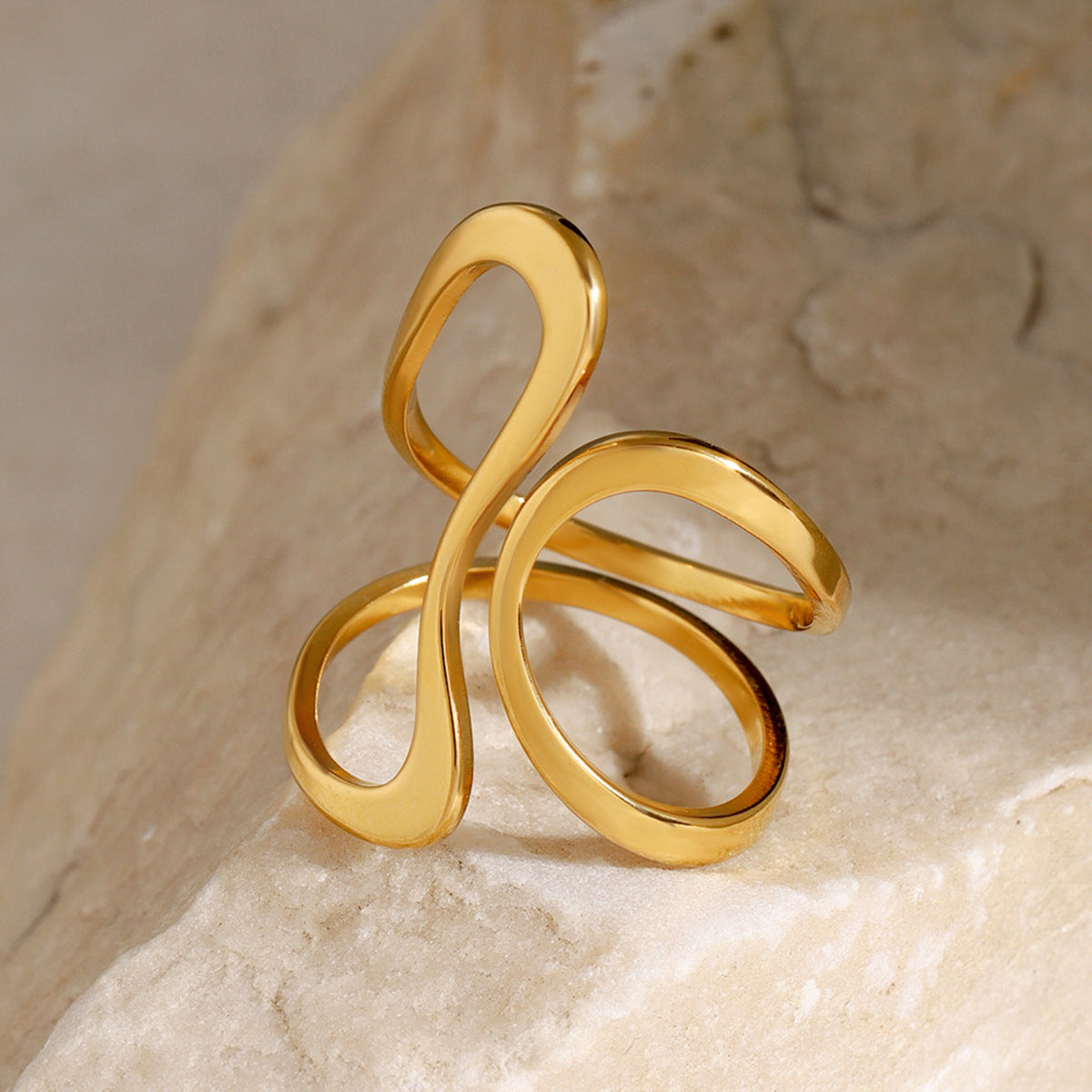 Aurélie Mosaic Gold Ring