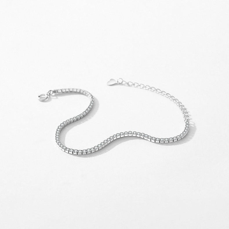 Emma Crystals Tennis Bracelet