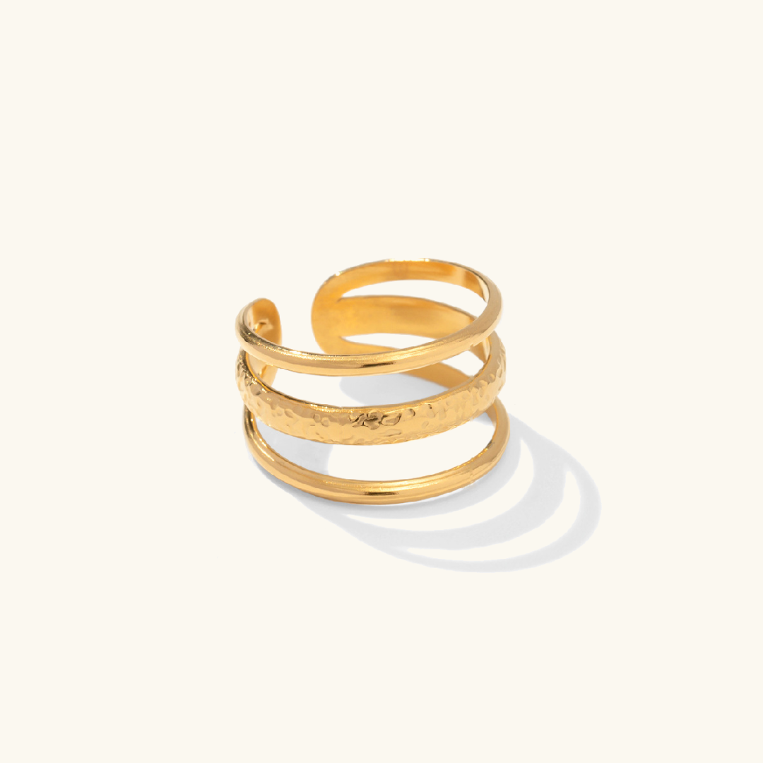 Lucinda Layered Gold Ring
