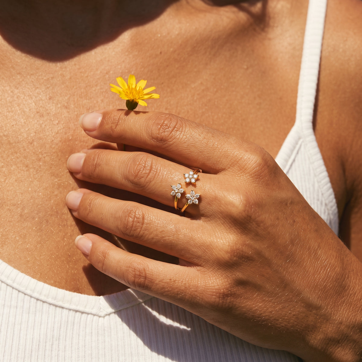 Marquise Bloom Ring