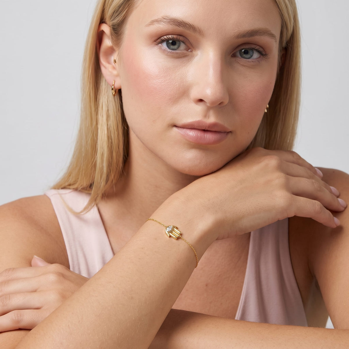 Hamsa Charm Bracelet
