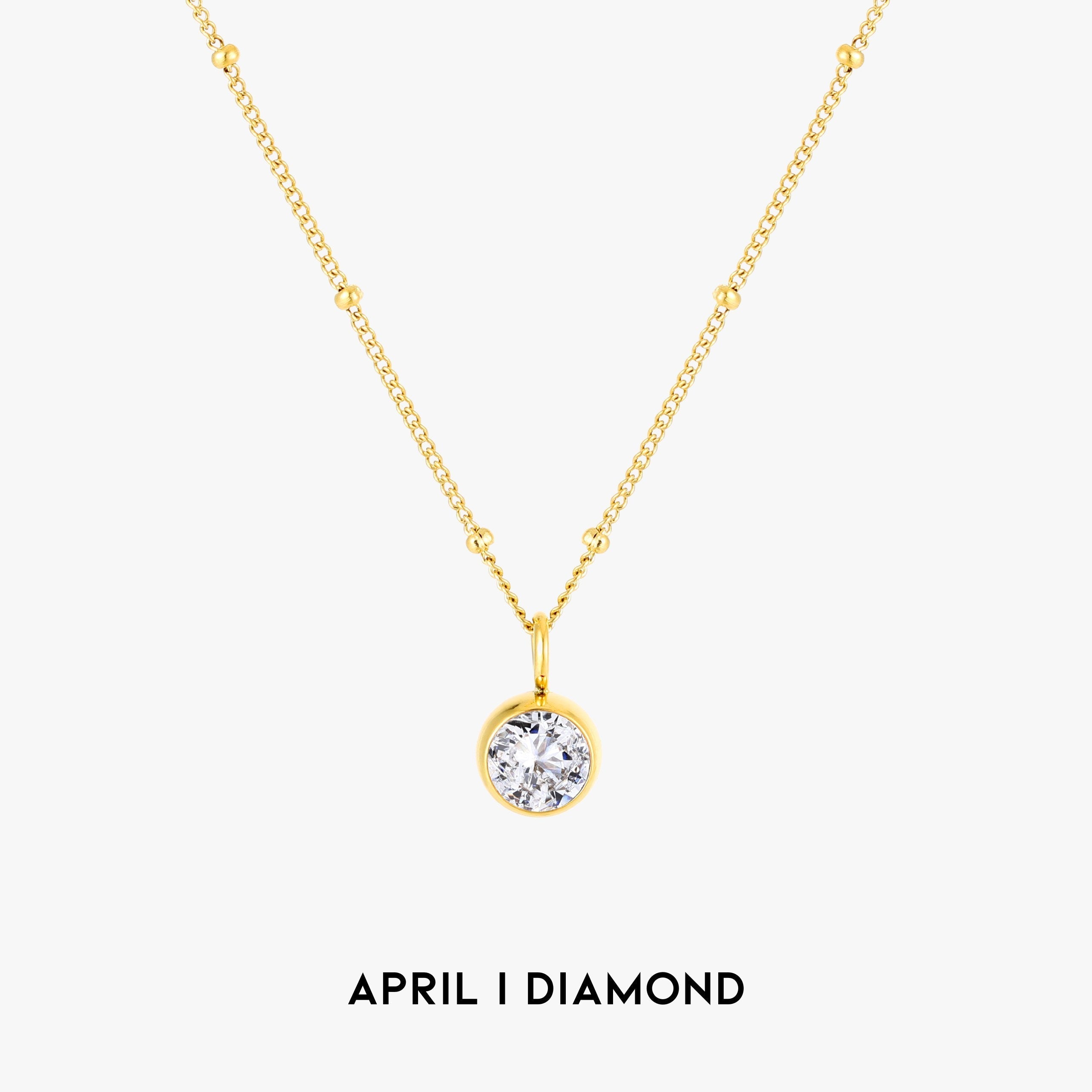 Amélie Birthstone Pedant Necklace