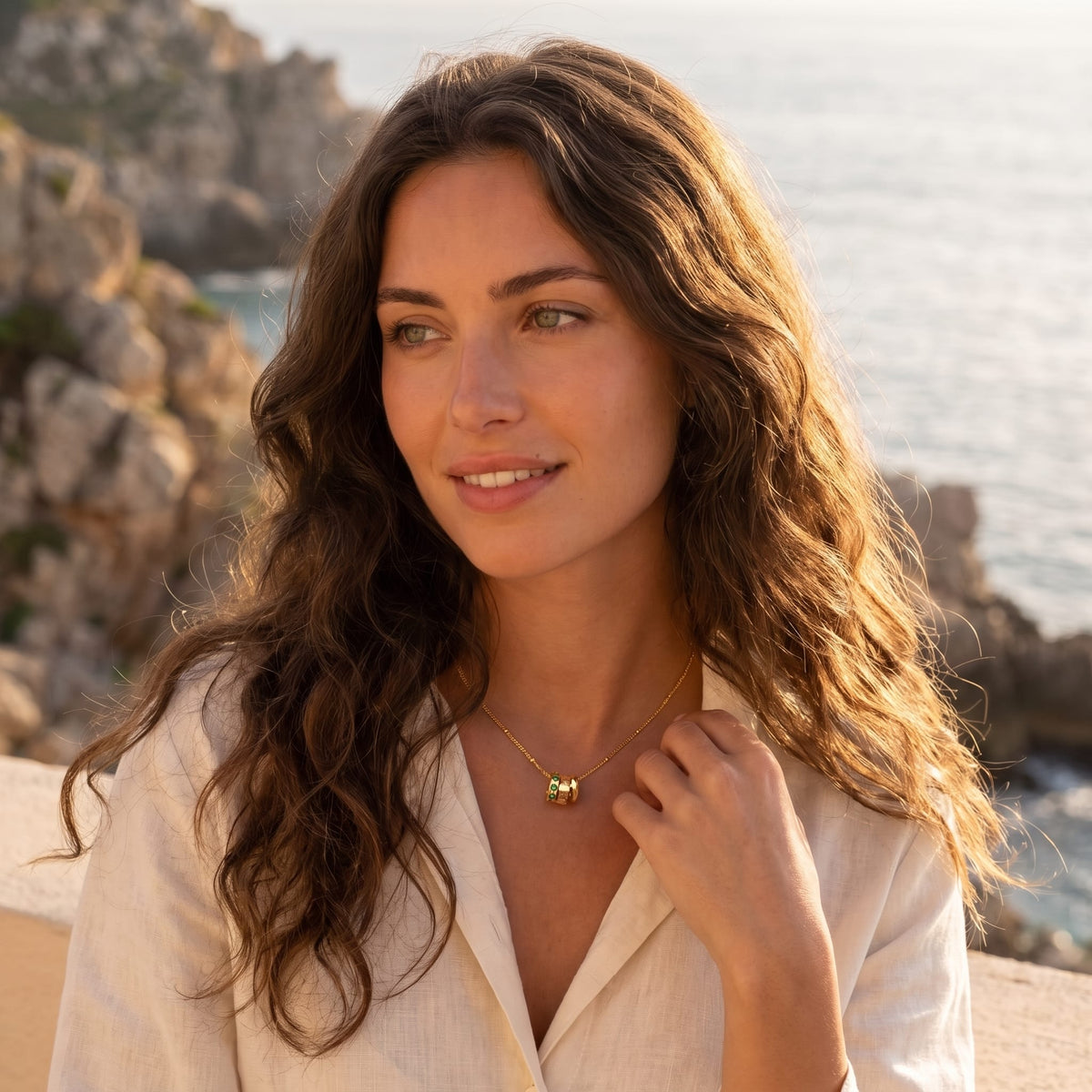 Three Ring Necklace