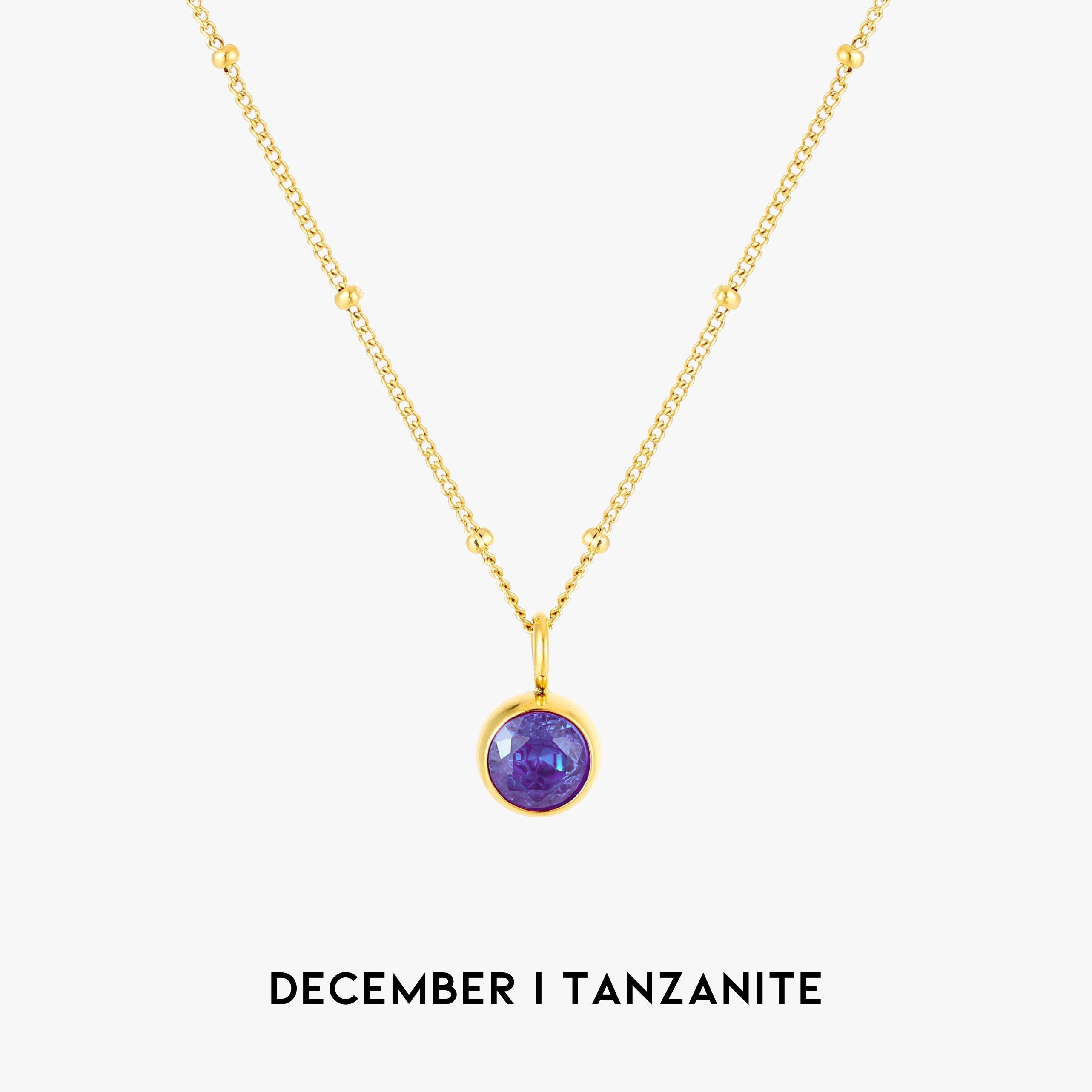 Amélie Birthstone Pedant Necklace