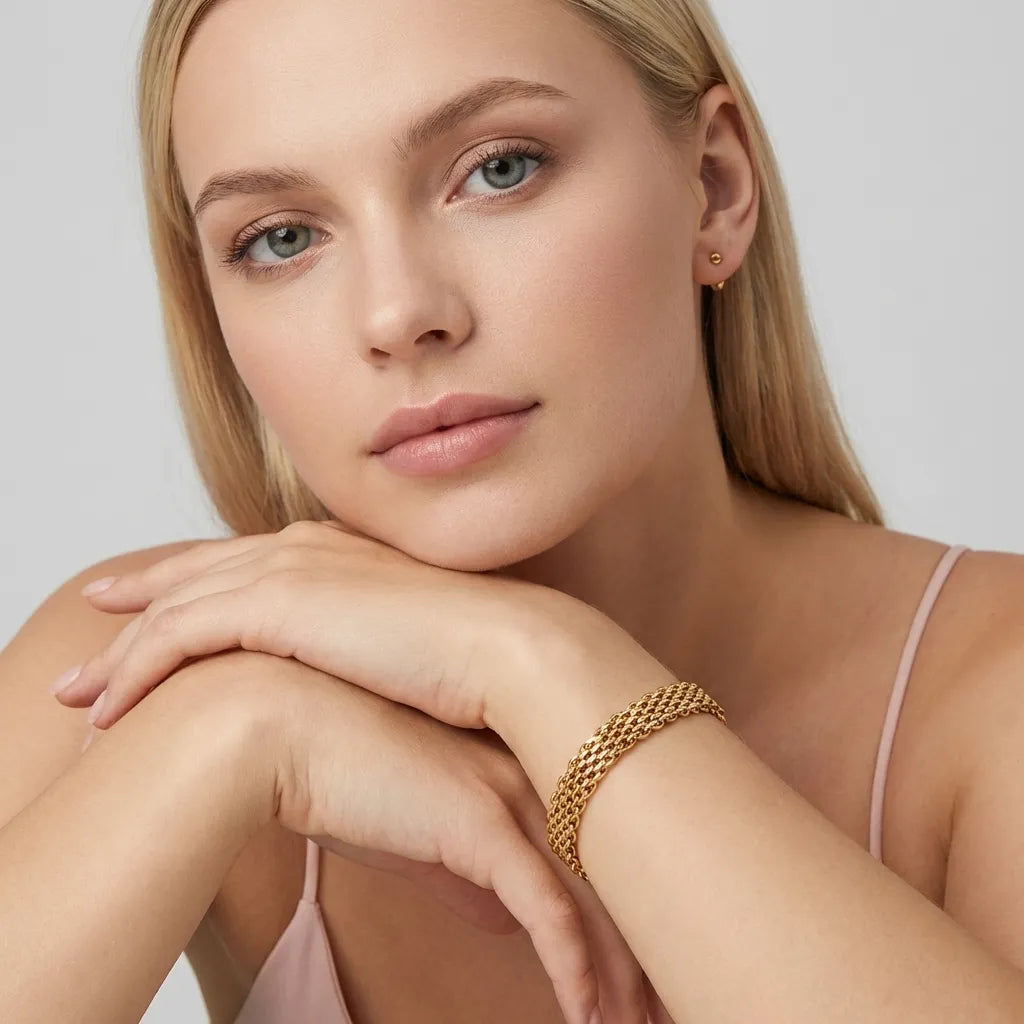 Lora Gold Chain Bracelet