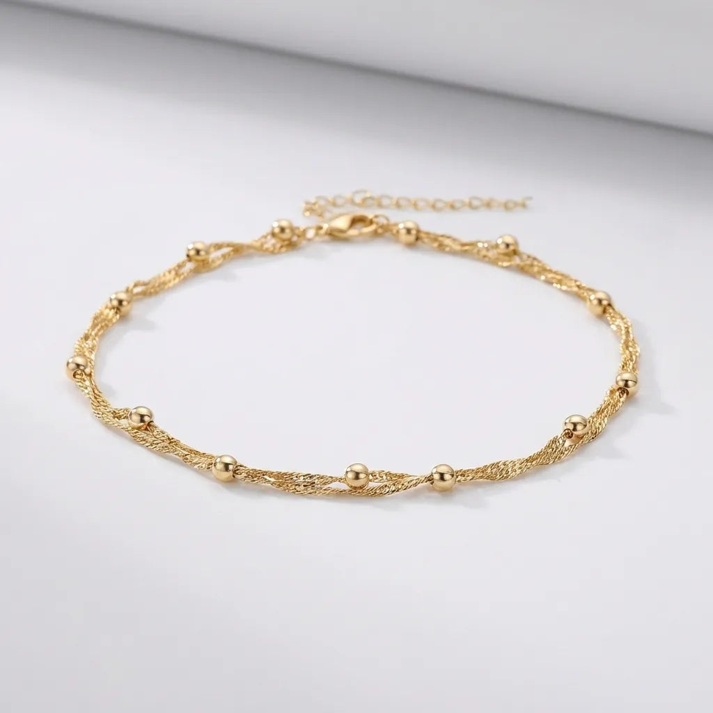 Laura Double Bead Bracelet