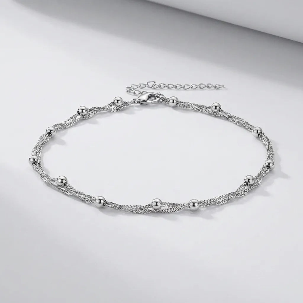 Laura Double Bead Bracelet