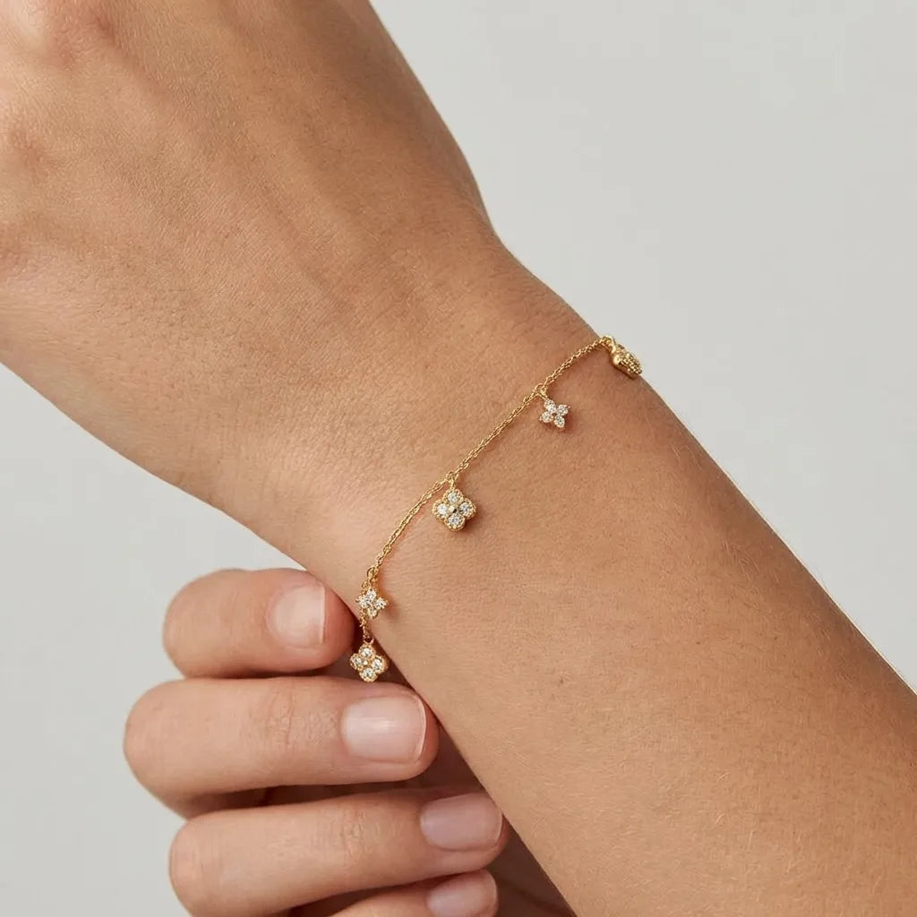 Lucie Glimmer Charm Bracelet