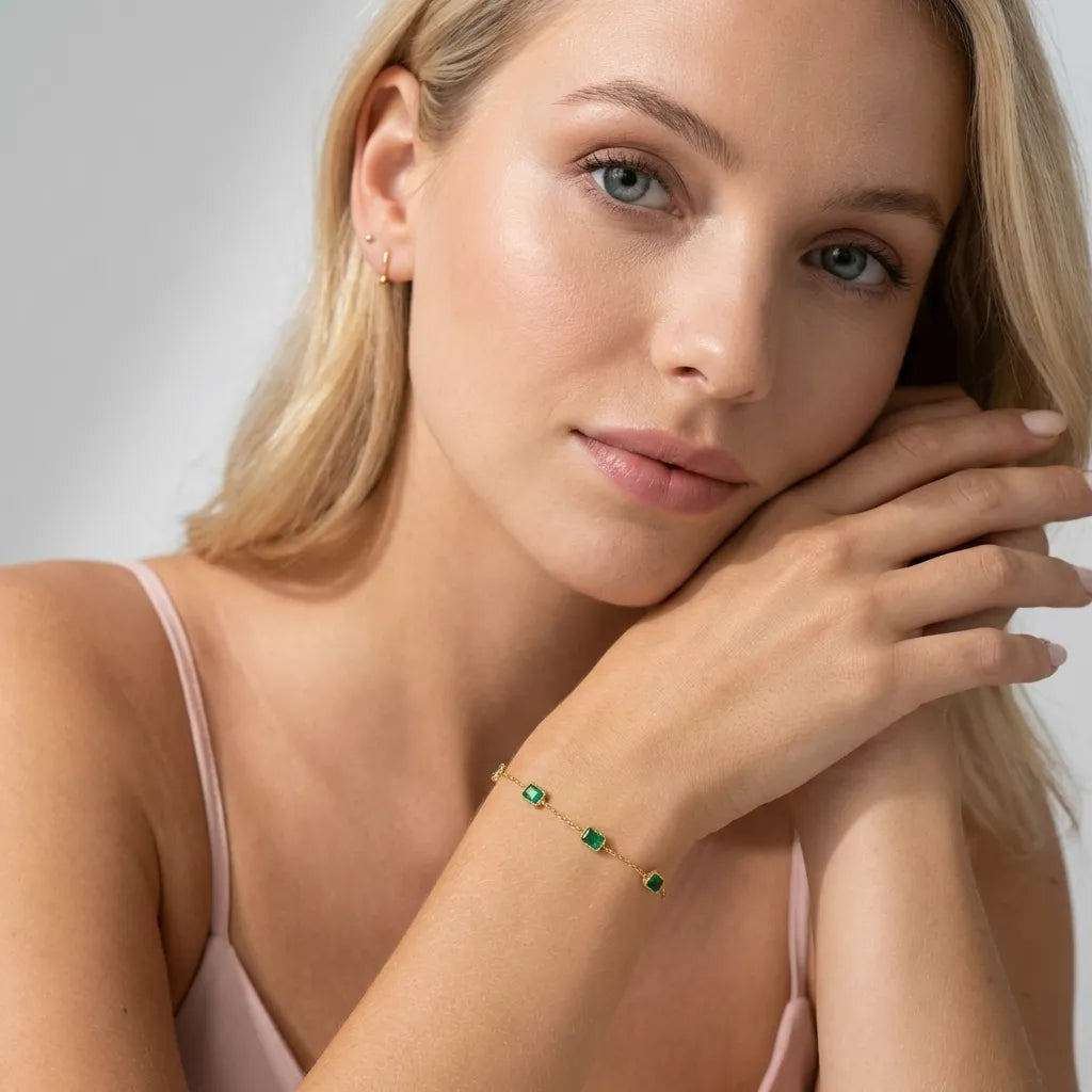 Jasmine Green Bracelet
