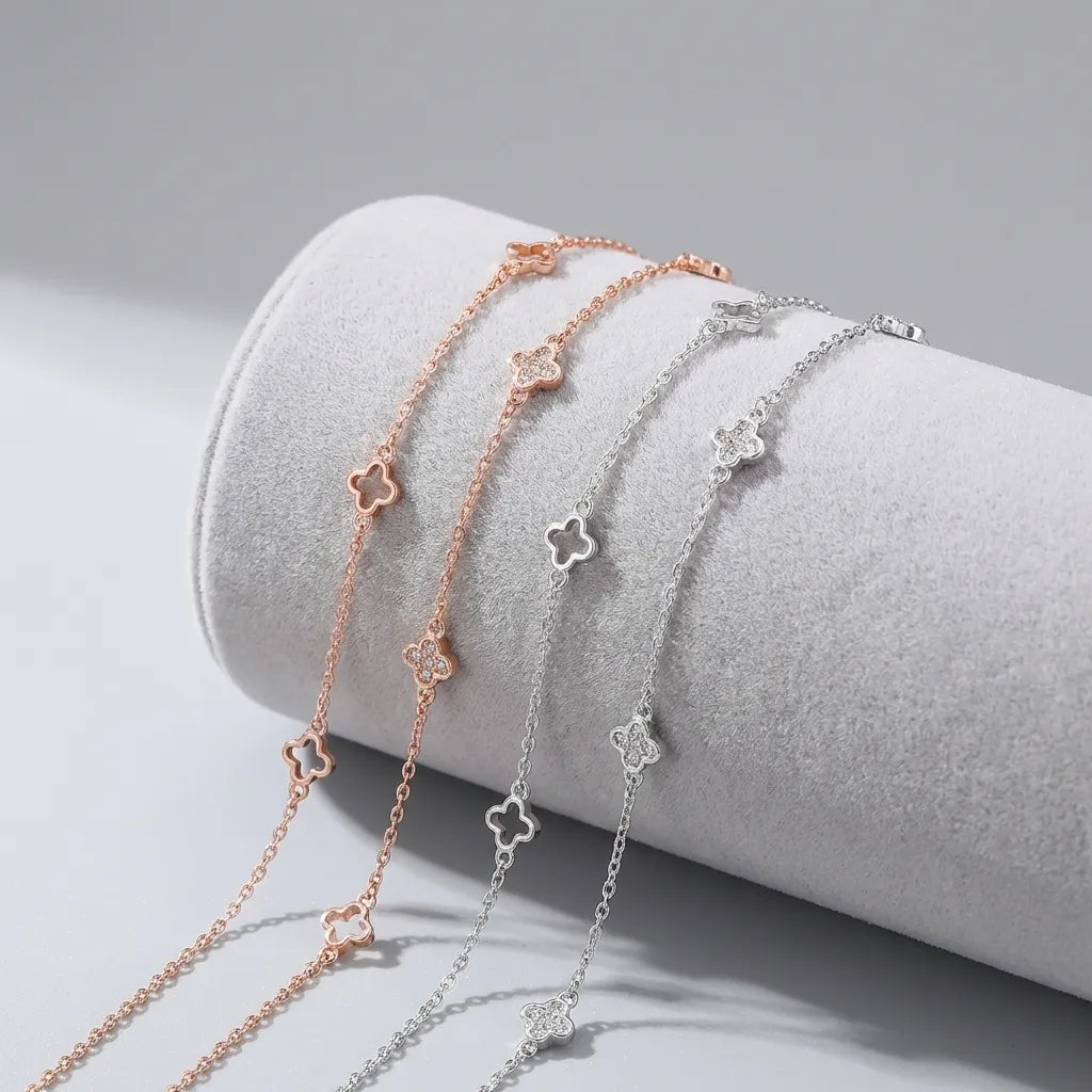 Ariana Clover Anklet