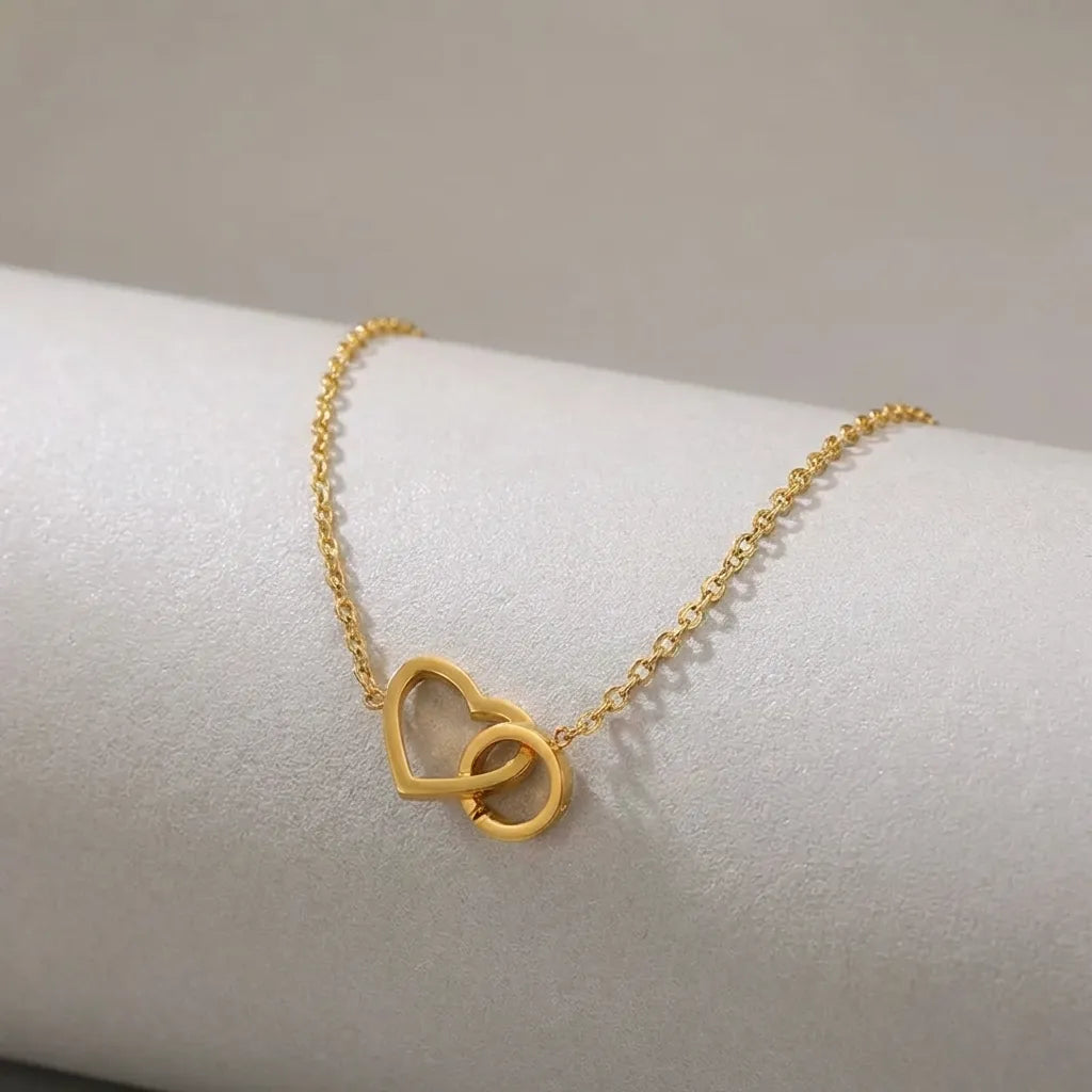 Élise Heart Link Anklet
