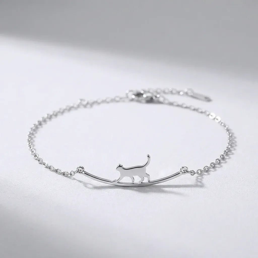 Bella Walking Cat Anklet