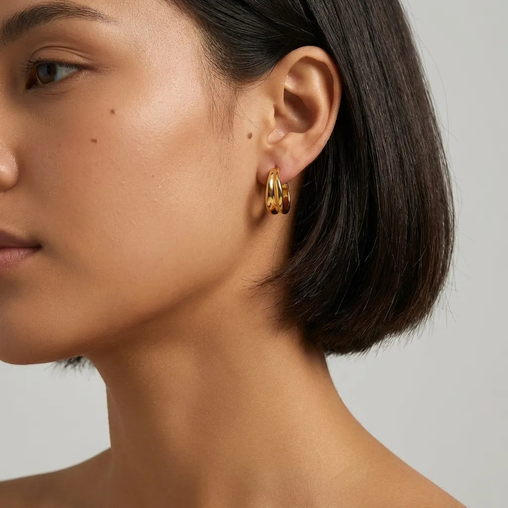 Emily Wave Earrings