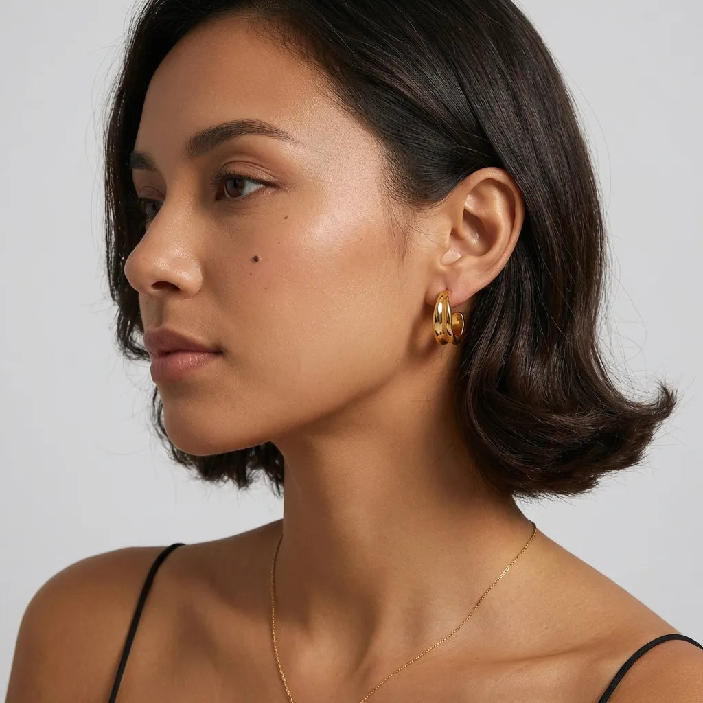 Emily Wave Earrings