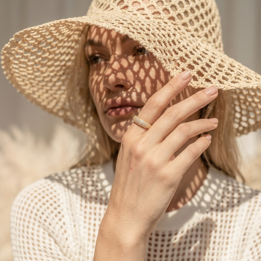 Emmma Luxe Pavé Ring