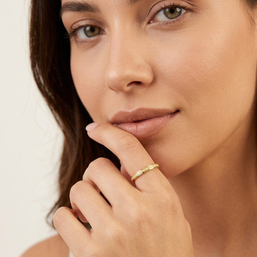 Soline Slim Gold Ring
