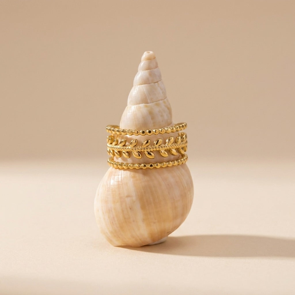 Maria Gold Leaf Ring