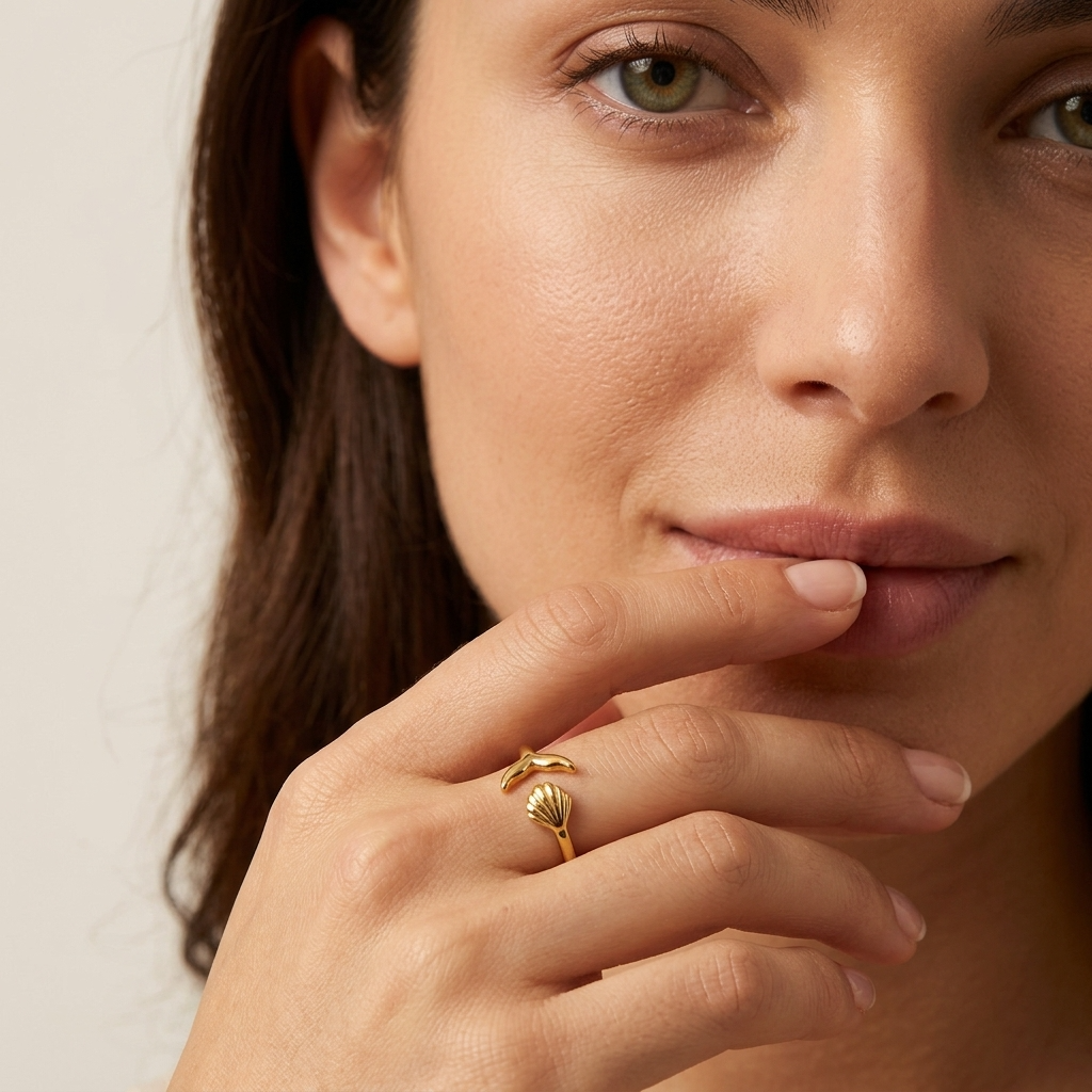 Ocean Gold Ring
