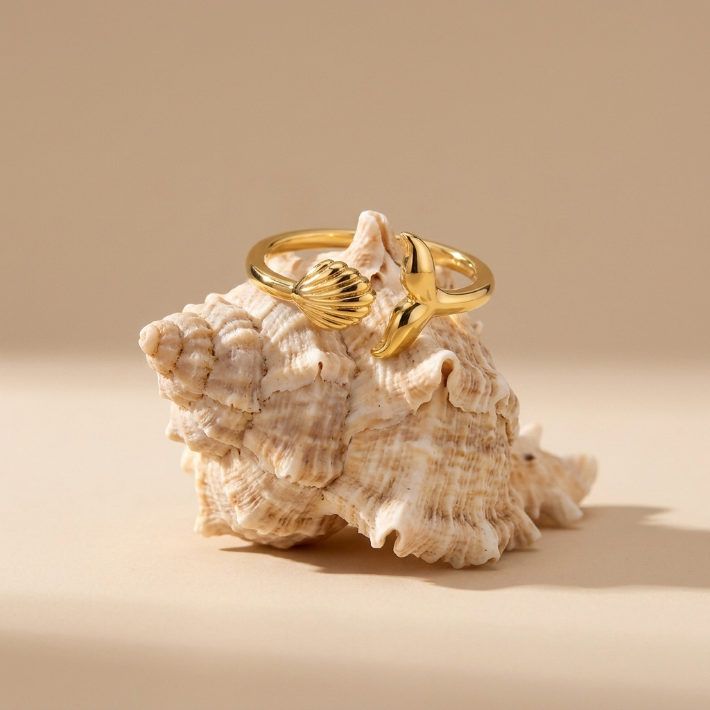 Ocean Gold Ring