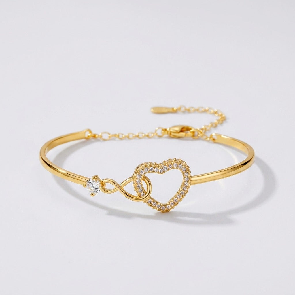 Infinity Love Gold Bracelet