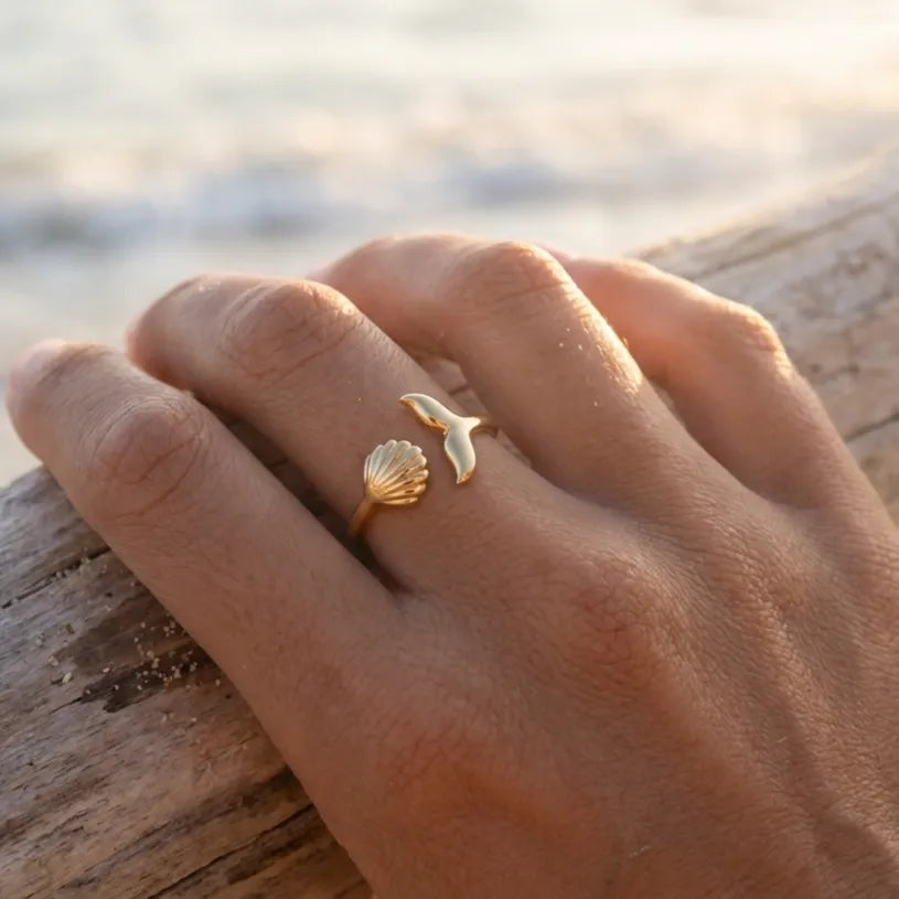 Ocean Gold Ring