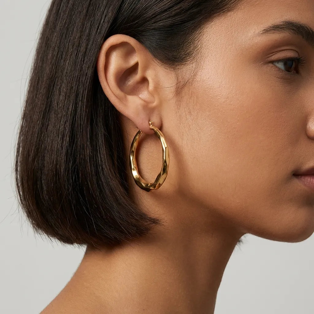 Aira Hoop Earrings