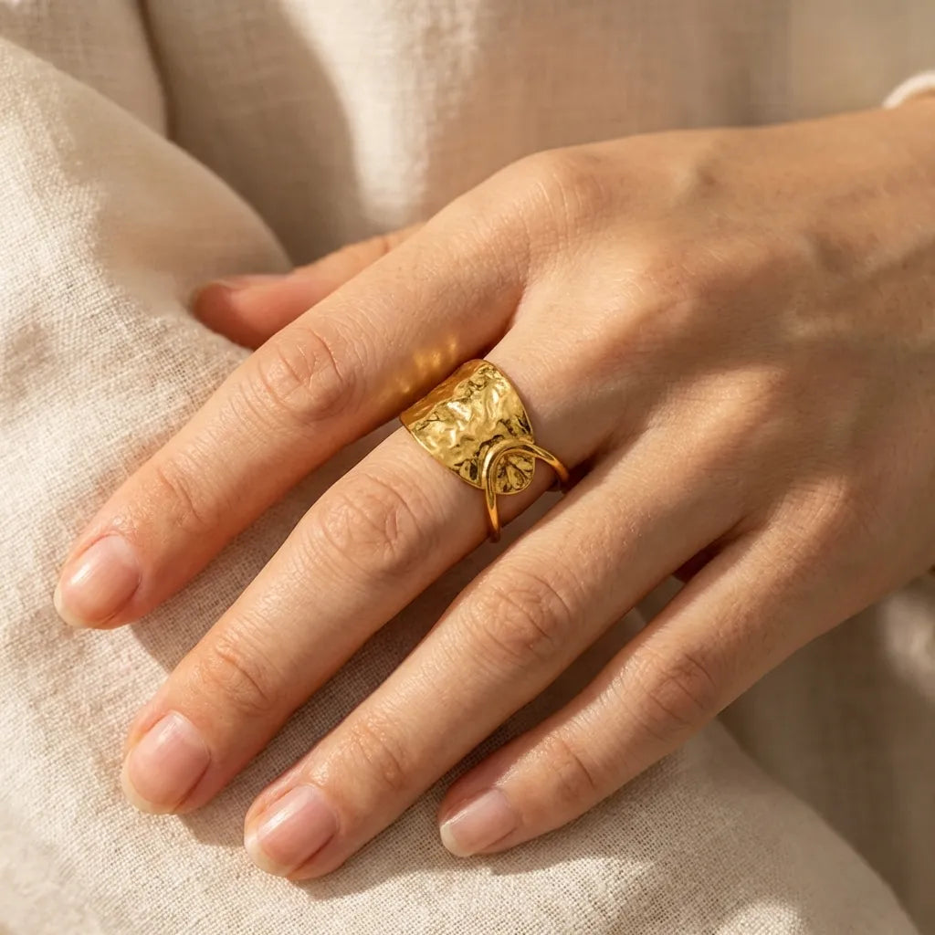 Mabel Gold Ring
