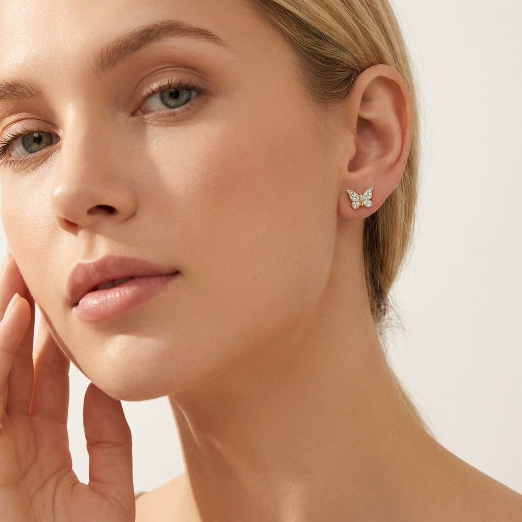 Camila Dragonfly Stud Earrings