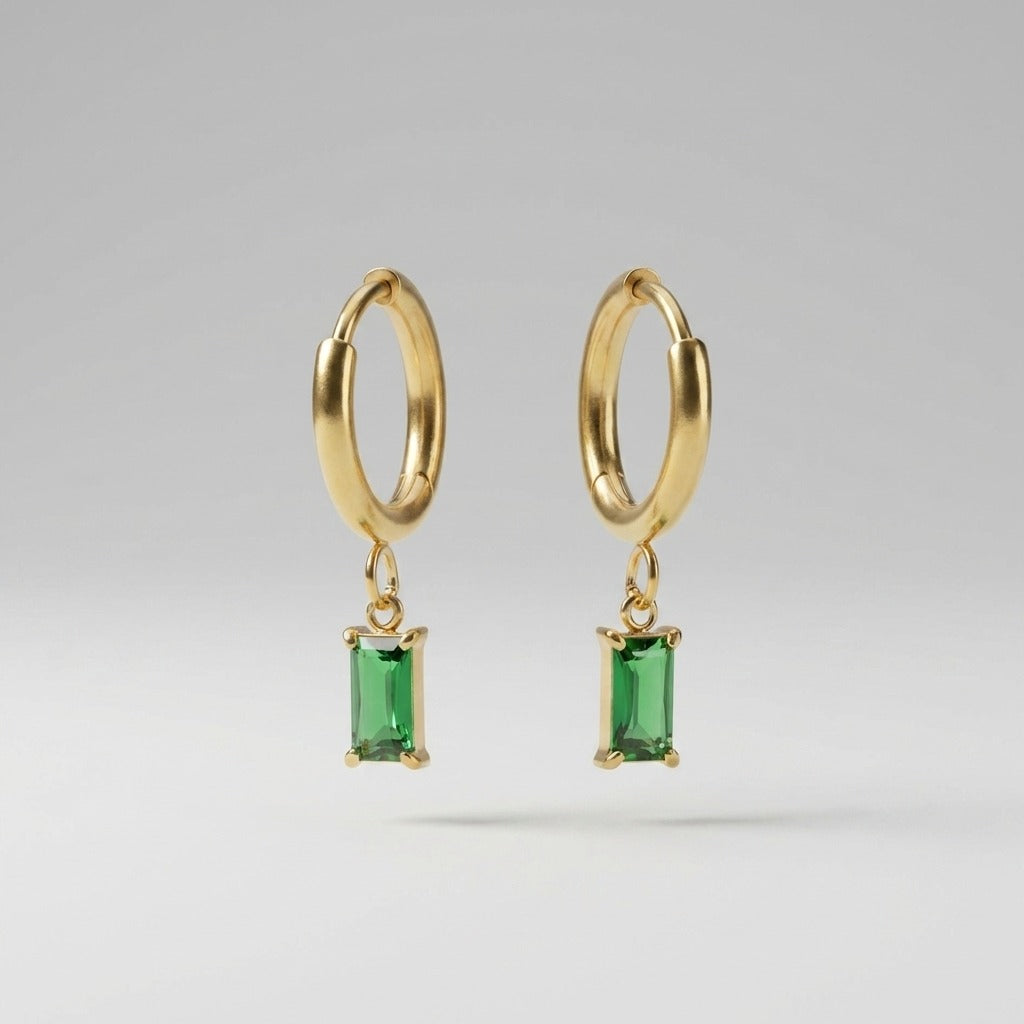 Jasmine Green Earrings