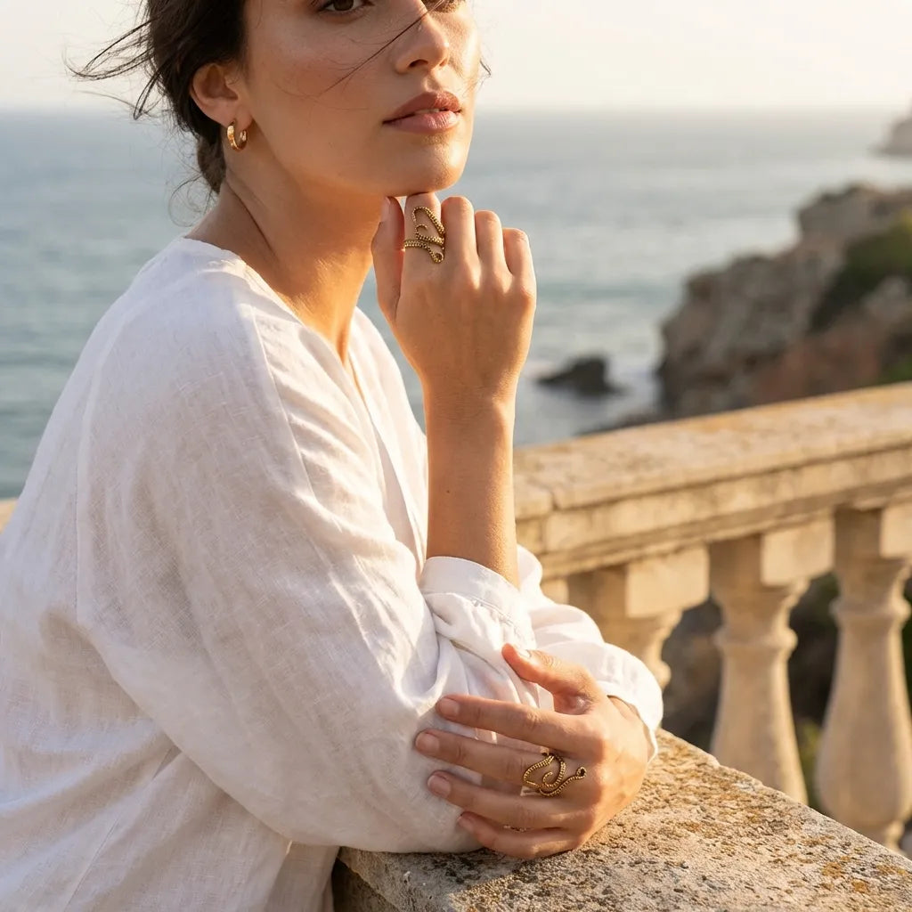 Freia Octopus Ring