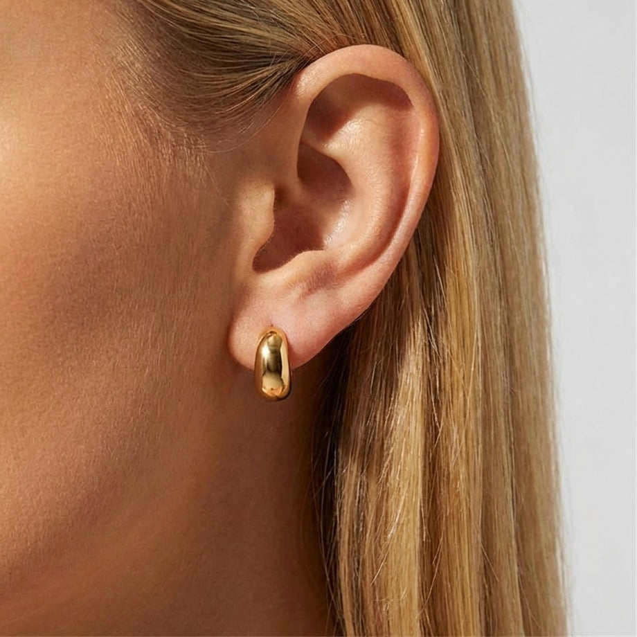 Juliet Gold Stud Earrings